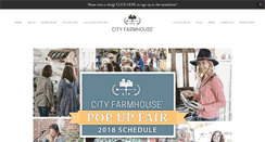 Desktop Screenshot of cityfarmhousefranklin.com